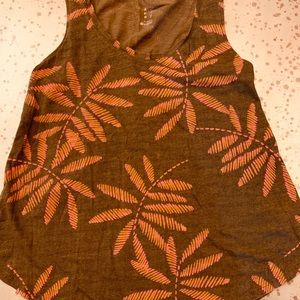 Tropical print Tank